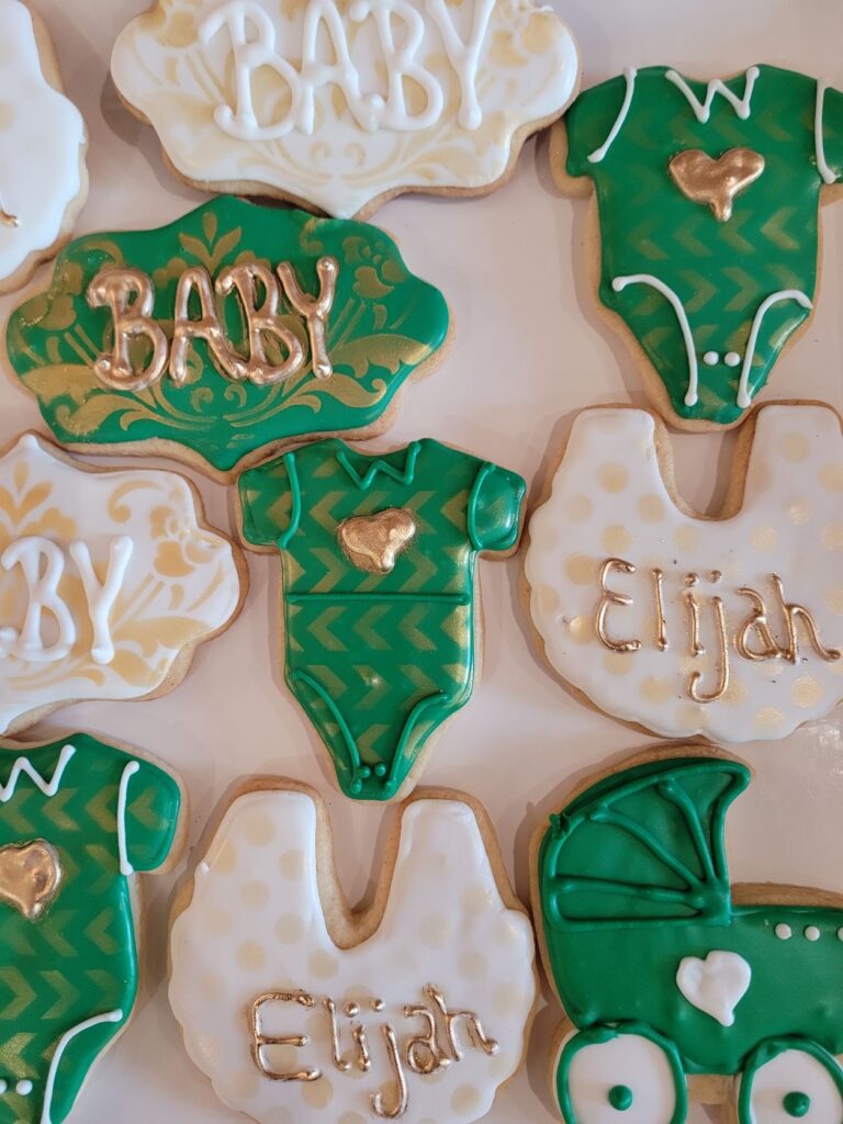 Baby Shower Sugar Cookies SweetD's Bakery
